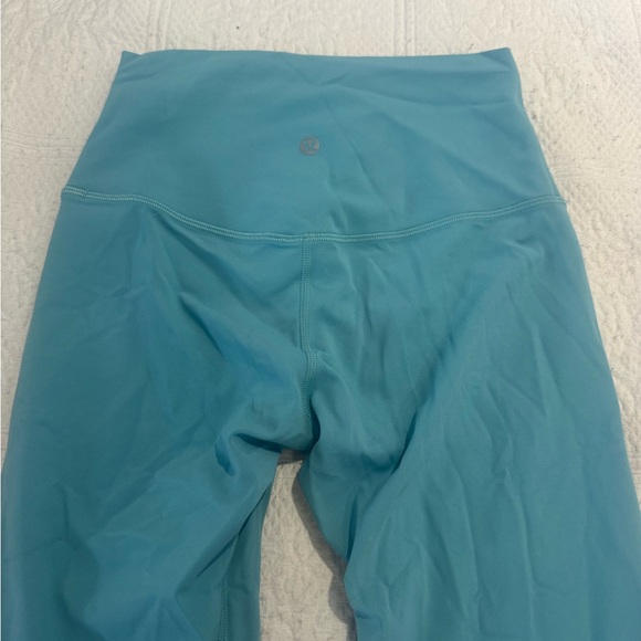 lululemon athletica align Blue Leggings 24 inseam size 4 VGUC - Picture 3 of 4